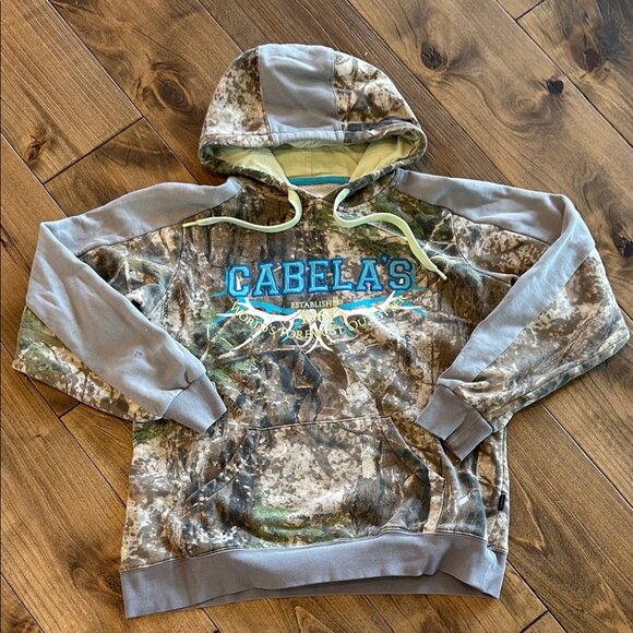 Cabela's Camouflage Hoodie - Picture 1 of 3
